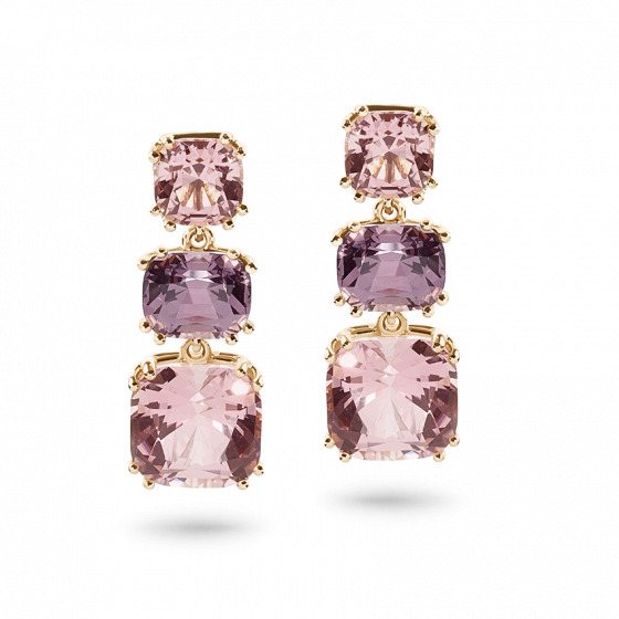 Lohri earrings tourmaline 18k rose gold