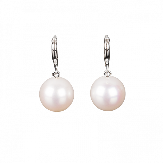 Pearl Earrings White Gold