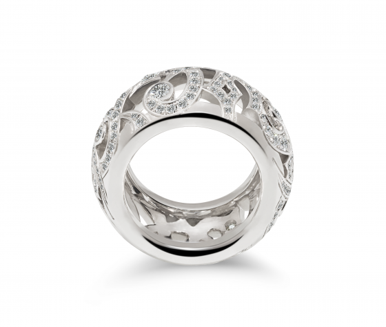 Lohri Arabesque Ring Brillanten