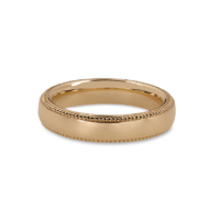 Roulette Wedding Ring 18K Rose Gold