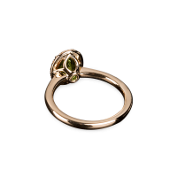 Amélie Ring Peridot Rose Gold